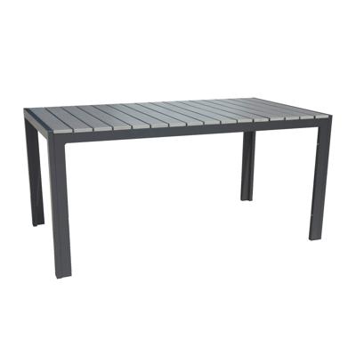 SenS-line Jersey tuintafel grijs 160 cm