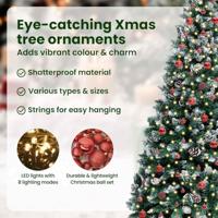 VidaXL Kunstkerstboom groen 240 cm pvc en staal en kunststof - thumbnail