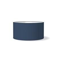Lampenkap cilinder | rond | katoen | stoffen lampenkap | cilinderkap  | Ø45cm H23cm | blauw - thumbnail