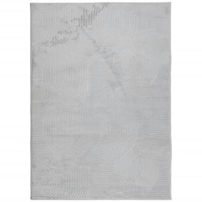 VidaXL Vloerkleed iza laagpolig scandinavisch 200x280 cm grijs