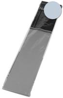 Folia crêpepapier, ft 250 x 50 cm, 32 gram, zilver - thumbnail