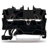 WAGO 2001-1205 Doorgangsklem 4.20 mm Spanveer Zwart 100 stuk(s) - thumbnail