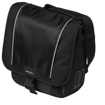 Basil sport design commuter bag - fietsrugtas zwart 18l - thumbnail