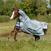 Bucas Buzz-off vliegendeken grijs maat:205 - thumbnail