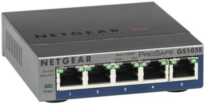 Netgear ProSAFE GS105E v2 switch Netgear ProSAFE GS105E v2 switch