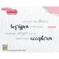 Nellie's Choice • clear stempel nederlands je hoeft niet alles te begrijpen…. - thumbnail