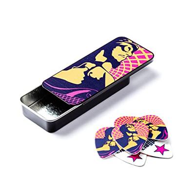 Dunlop LCPPT01M Les Claypool Medium Gauge Pick Tin plectrumset (6 stuks)