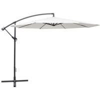 VidaXL Zweefparasol 3,5 m zandwit - thumbnail