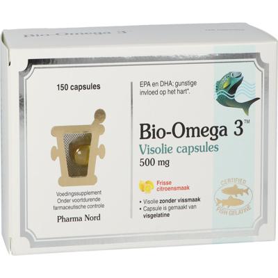 Pharma Nord Bio-Omega 3 Visolie 500mg Capsules