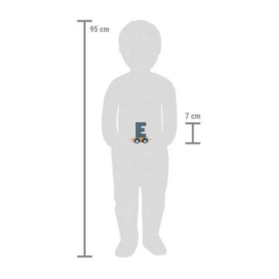 Small Foot - houten lettertrein polar - e