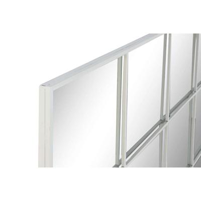 Wandspiegel Home ESPRIT Wit Venster Scandi 122 x 2 x 122 cm