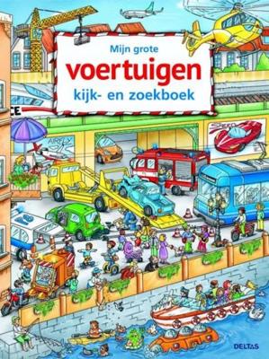 Deltas Mijn grote voertuigen kijk- en zoekboek