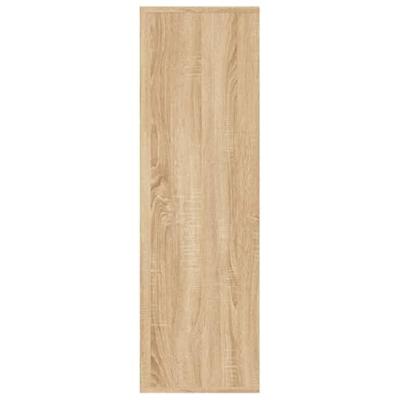 VidaXL Boekenkast 98x29x97,5 cm bewerkt hout sonoma eikenkleurig