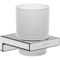 Hansgrohe AddStoris tandenborstelhouder 8,1x9,1x9,4cm chroom - thumbnail
