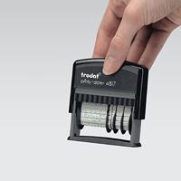 Trodat stempelkussen Printy 4817 zwart - thumbnail