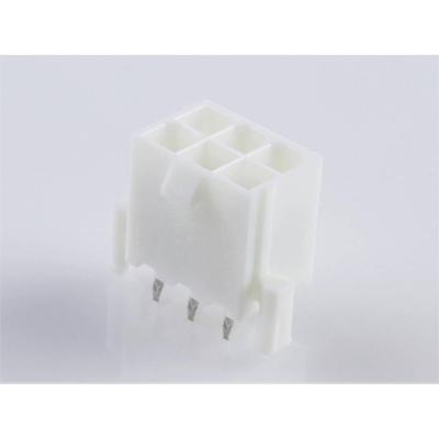Molex 460150603 Male header, inbouw (standaard) Totaal aantal polen: 6 Inhoud: 1 stuk(s) Tray Molex 460150603 Male header, inbouw (standaard) Totaal aantal polen: 6 Inhoud: 1 stuk(s) Tray