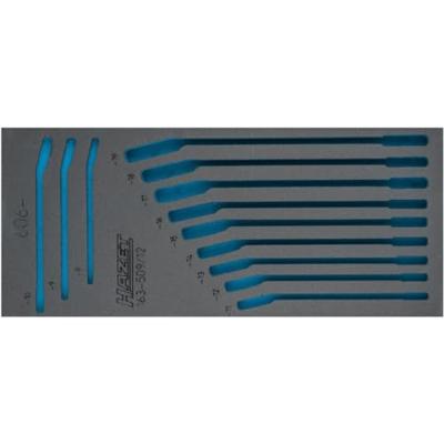 HAZET 2-componenten zachschuiminleg 163-509L · L x B: 392 mm x 172 mm HAZET 2-componenten zachschuiminleg 163-509L · L x B: 392 mm x 172 mm