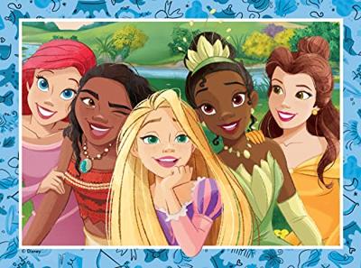 Ravensburger - puzzels prinses 4in1