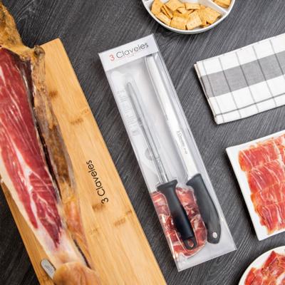 Ham mes en aanzetstaal set 3 Claveles Evo 25 cm 2 Onderdelen Ham mes en aanzetstaal set 3 Claveles Evo 25 cm 2 Onderdelen