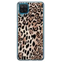 Samsung Galaxy A12 siliconen hoesje - Golden wildcat - thumbnail