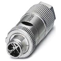 Phoenix Contact 1411043 Sensor/actuator connector Aantal polen (sensoren): 8 Stekker, recht 1 stuk(s)