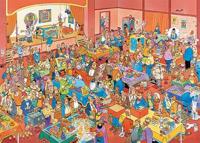 Jumbo legpuzzel Jan van Haasteren Rondje Texel 1000 stukjes - thumbnail