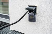 Brennenstuhl 1506706 Stopcontact-schakelklok Digitaal Weekprogramma IP44 AAN/UIT-programma, Zomer- en wintertijd omzetten, Toevalsfunctie - thumbnail