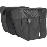 Lynx dubbele fietstas zwart 35 liter - thumbnail