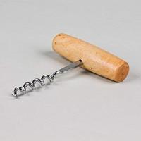 Metaltex Kurkentrekker hout/RVS 10,5cm - thumbnail
