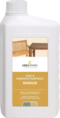 Reinigingsset voor teak en hardhout tuinmeubelen