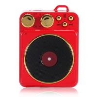 Retro Bluetooth Creative Speaker fonograaf Bluetooth geluid mobiele telefoon mini draagbare speaker - thumbnail
