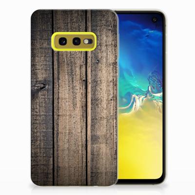 Samsung Galaxy S10e | Bumper Hoesje | Steigerhout