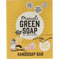 Marcel's Green Soap Handzeep bar - vanille & kersenbloesem - 90gr - thumbnail