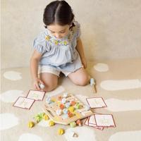 Classic World world houten schroefbord coordinatie spel, 27dlg. - thumbnail