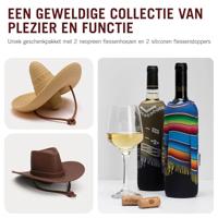 Monkey Business fleshoes en wijnstopper Desperados de Vino set van 4 - thumbnail