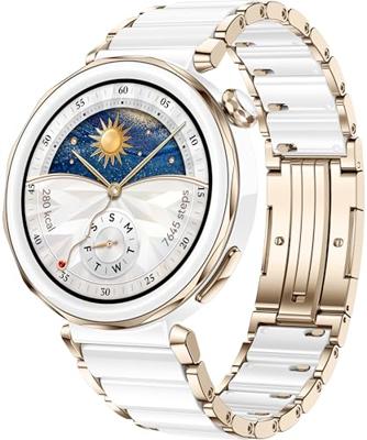 HUAWEI WATCH GT 5 Pro Smartwatch 42 mm Ceramicwhite