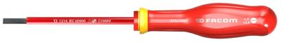 Facom schroevendraaier protwist sleuf 4x100 geïsoleerd 1000v - at4x100ve - at4x100ve