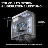 TRYX TRYX LUCA L70 Midi-tower PC-behuizing, Behuizing, Gaming-behuizing Wit - thumbnail