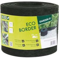 Tuinborder van gerecycled rubber - GARDEN ID Eco Border - 5 m H13 cm - Onverwoestbaar - Flexibele, rechte of gebogen installatie. - thumbnail