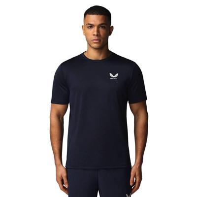 Castore Adapt Trainingsshirt Donkerblauw Wit