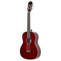 Ortega R121 klassieke gitaar wijnrood met gigbag - thumbnail