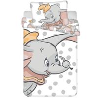 Disney Dumbo BABY Dekbedovertrek Dots - 100 x 135 cm - Katoen - thumbnail