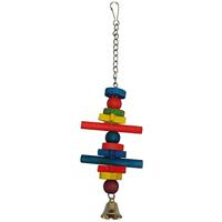 HAPPY PET VOGELSPEELTJE SHOOTINGSTAR HOUT - thumbnail