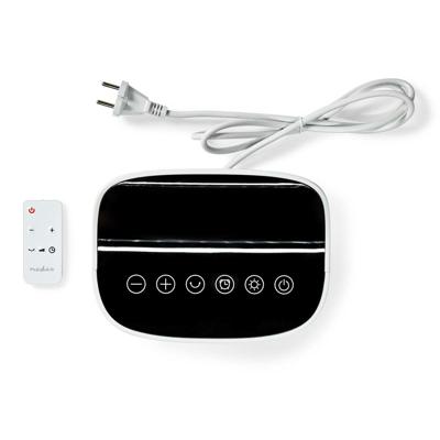 Keramische PTC-Ventilatorkachel | 1400 / 2000 W | 2 Verwarmingsmodi | Instelbare thermostaat | Draait automatisch | Oververhittingsbeveiliging | Omvalpreventie | Afstandsbediening | Timer