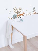 Stickervel met vossen Joro Lilipinso bruin - thumbnail