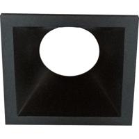 Vierkante Spot Ring Mat Zwart - Pragmi Cliron Compatibel - thumbnail