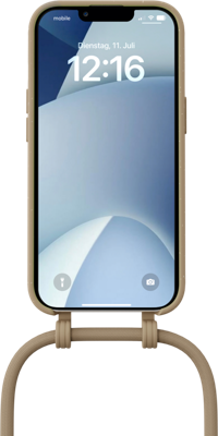 Woodcessories Change hoesje iPhone 15 - Taupe Brown Woodcessories Change hoesje iPhone 15 - Taupe Brown