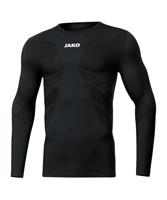 JAKO 6456 Longsleeve Comfort Gerecycled - Zwart - XL - thumbnail