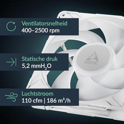 Arctic P14 Pro A-RGB (White)