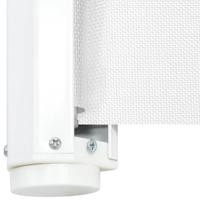 VidaXL Huisdierenhek uittrekbaar 117,5x125 cm wit - thumbnail